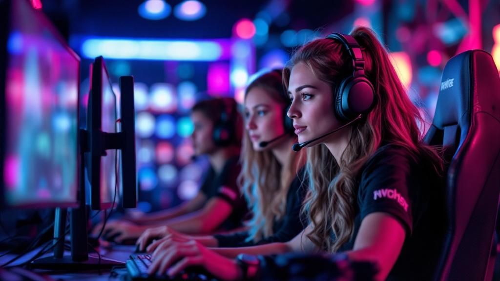 Female Involvement in Professional Gaming Competitions Hits All-Time High Levels